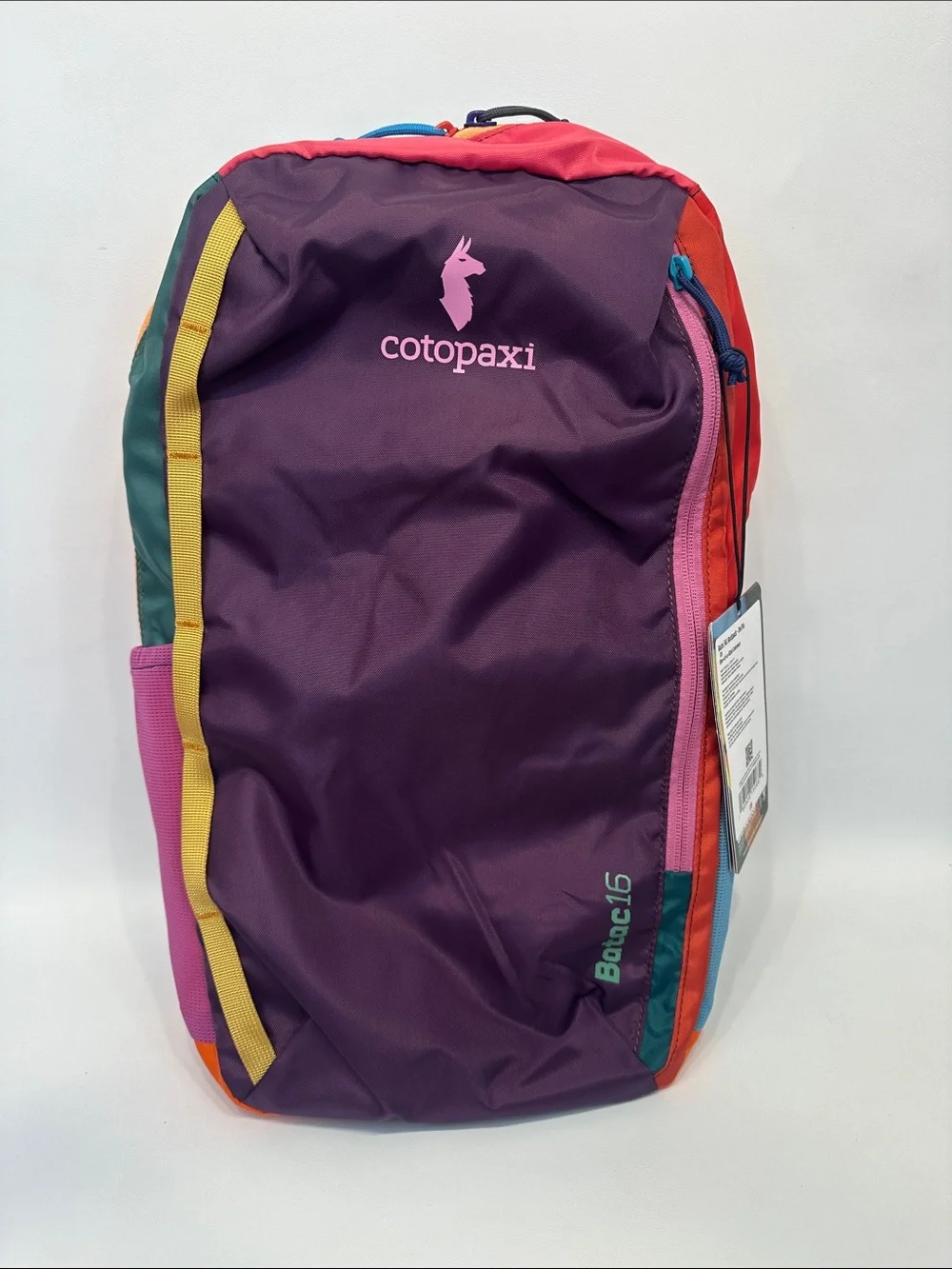 Cotopaxi Batac Del Día 16L Backpack One-of-a-Kind Multicolor Lightweight Daypack